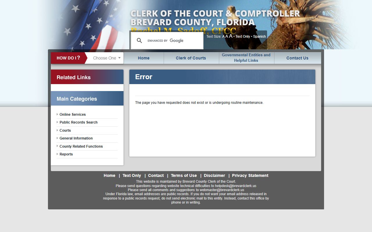 Family law resources for Palm Bay court records