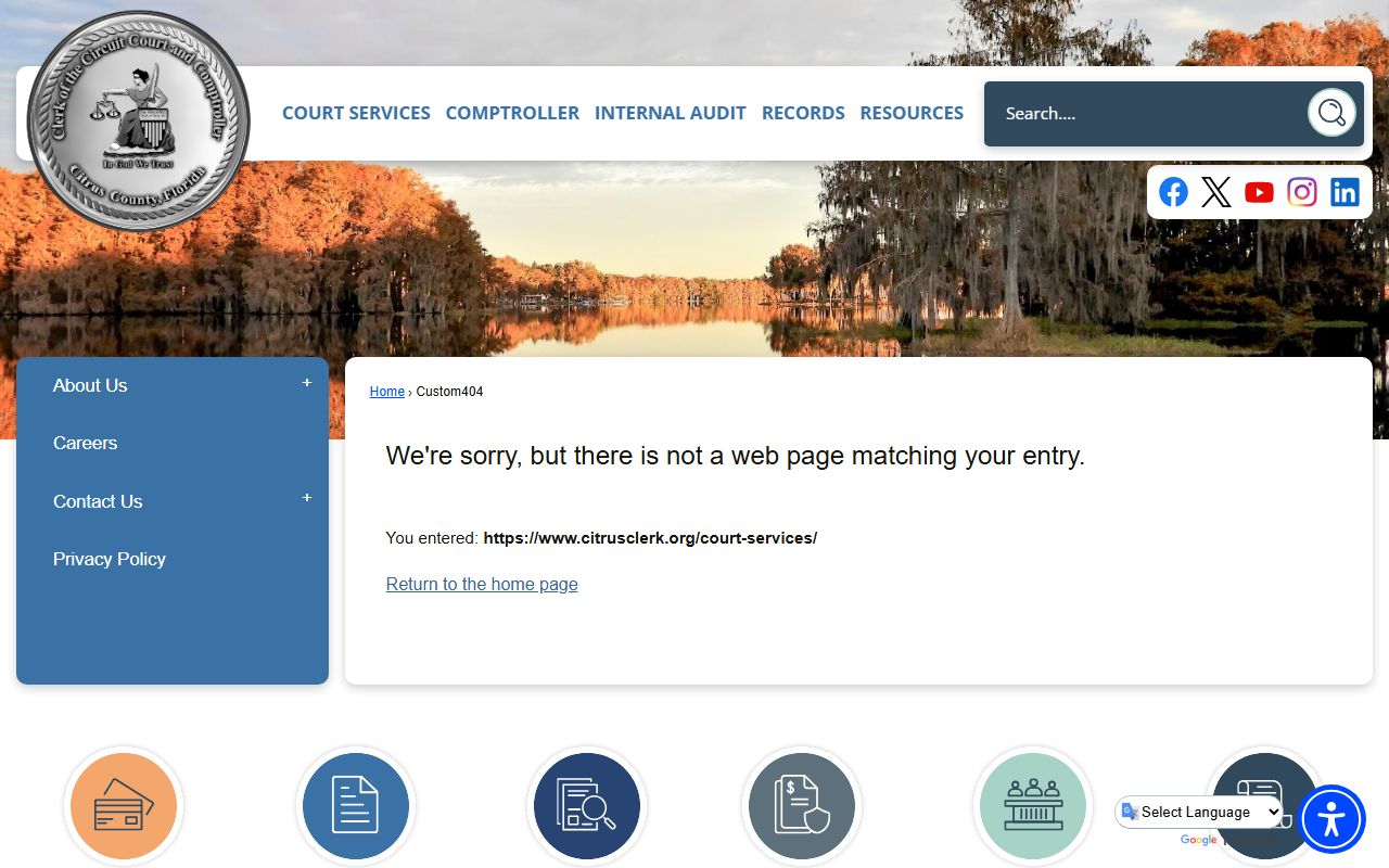 Citrus County family court services