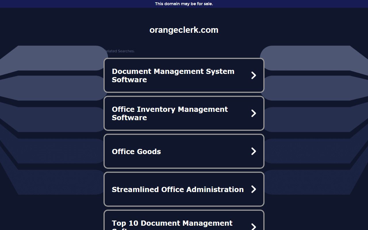 Orange County Clerk family law page