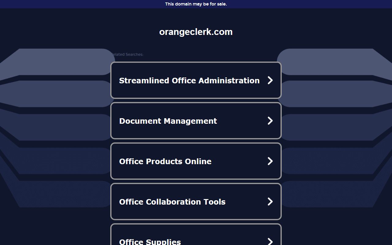 Orange County Clerk of Courts homepage for family court records